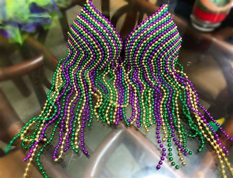 diy mardi gras bra